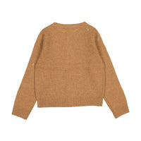 Bonpoint Hazelnut Beaded Toesie Cardigan