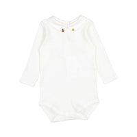 Bonpoint Milk Fruit Collar Bodysuit Body