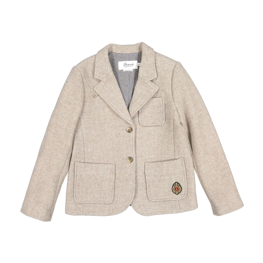 Bonpoint Taupe Tomas Blazer