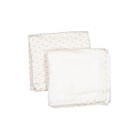 Bonpoint Beige Floral Swaddle