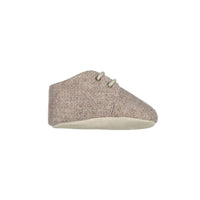 Bonpoint Taupe Wool Baby Shoes