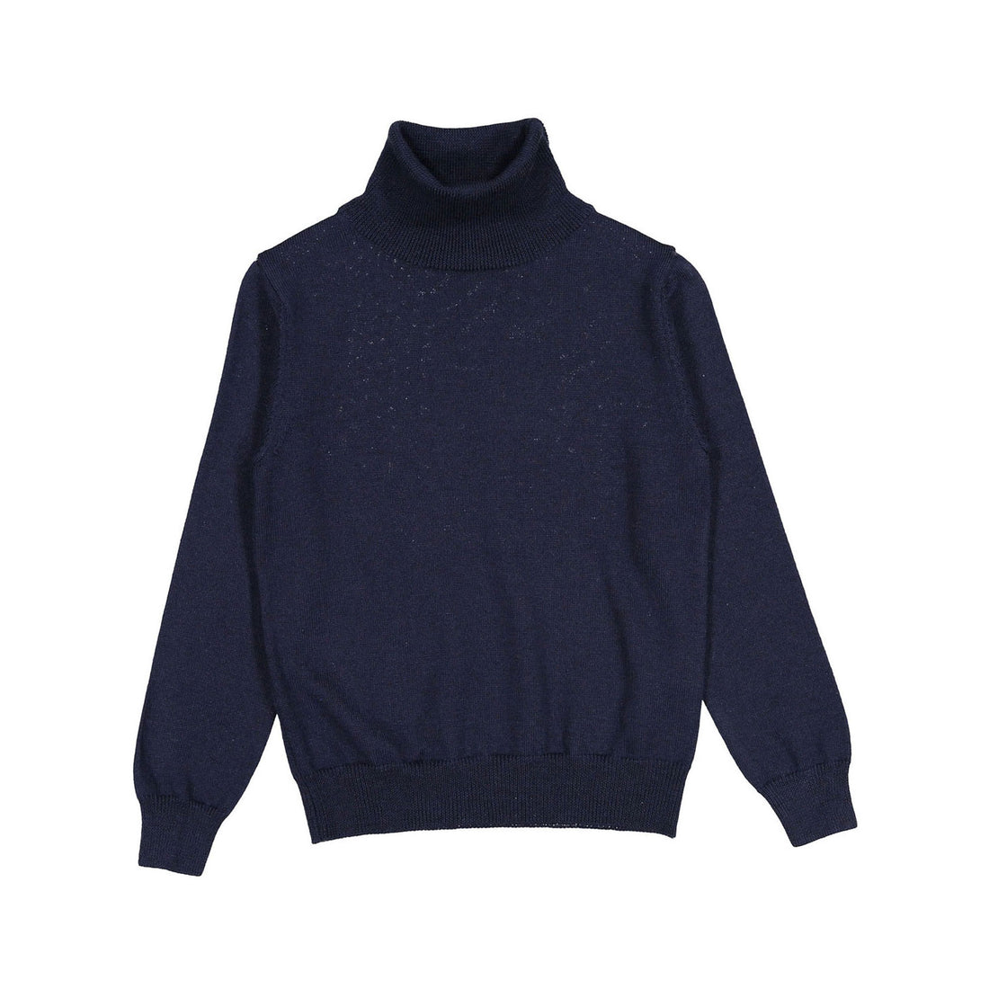 Dal Lago Navy Knit Turtleneck