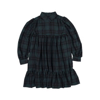 Unlabel Bottle Green Square Cosmos  Dress