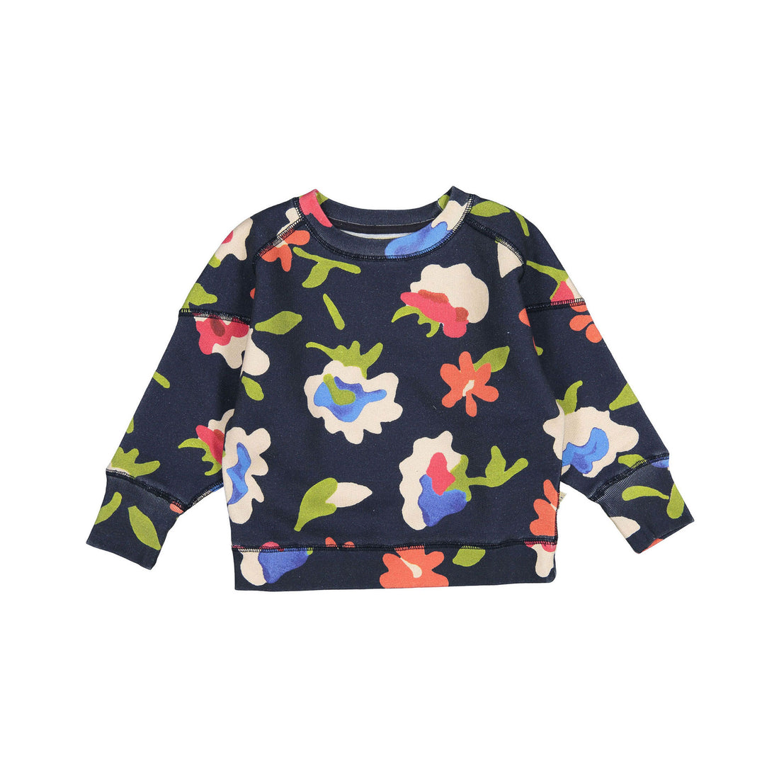 Bellerose Printed Fadem Pullover Sweatshirt