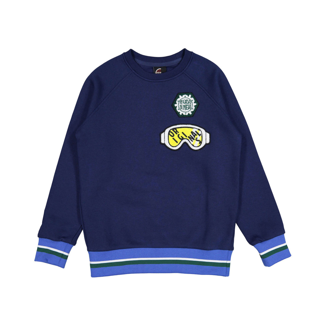 Colmar Indigo Stripe Detail Sweatshirt
