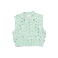 Les Coyotes de Paris Mint Kiki Sleeveless Knit Vest