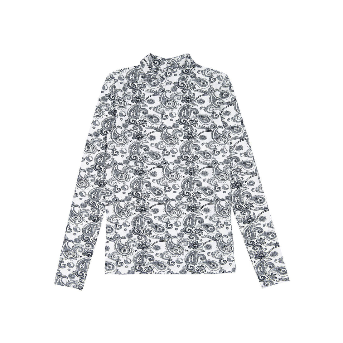 Les Coyotes de Paris Linde Paisley Print Tshirt