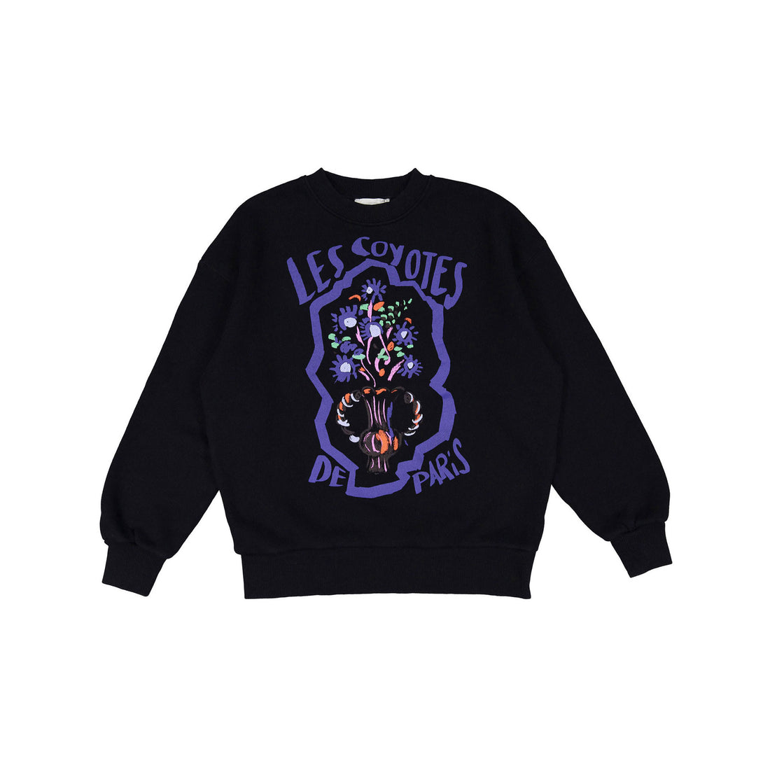 Les Coyotes de Paris Luna Crewneck Sweatshirt With Graphic