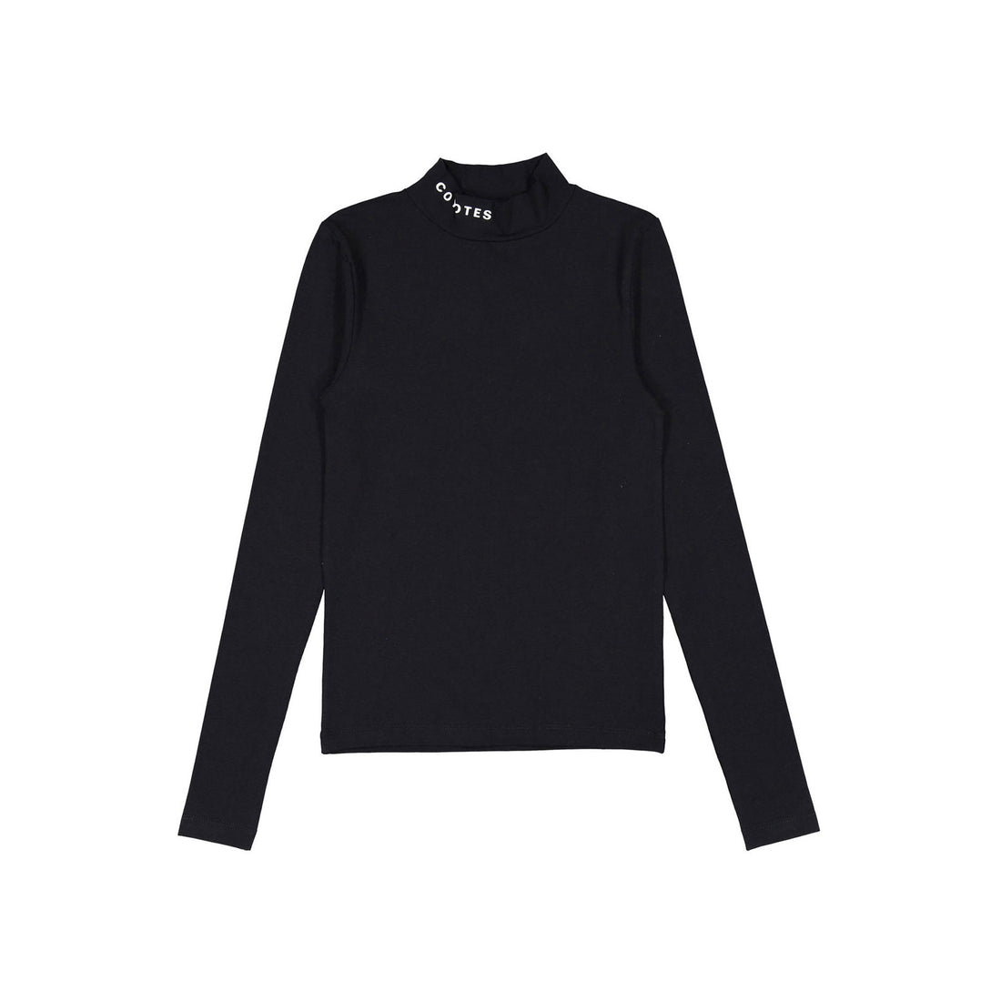 Les Coyotes de Paris Laiza Fitted Logo Turtleneck