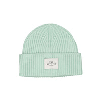 Les Coyotes de Paris Mint Heleen Knit Hat With Logo Patch