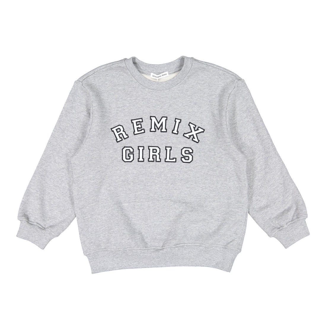 Designers Remix Dark Grey Melange Willie Sweat Crewneck