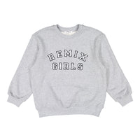 Designers Remix Dark Grey Melange Willie Sweat Crewneck