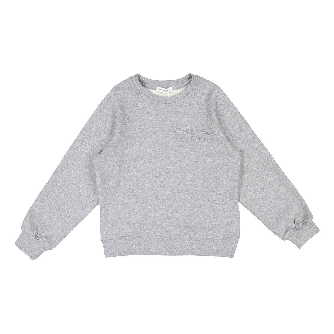 Designers Remix Dark Grey Melange Willie Remix Sweatshirt