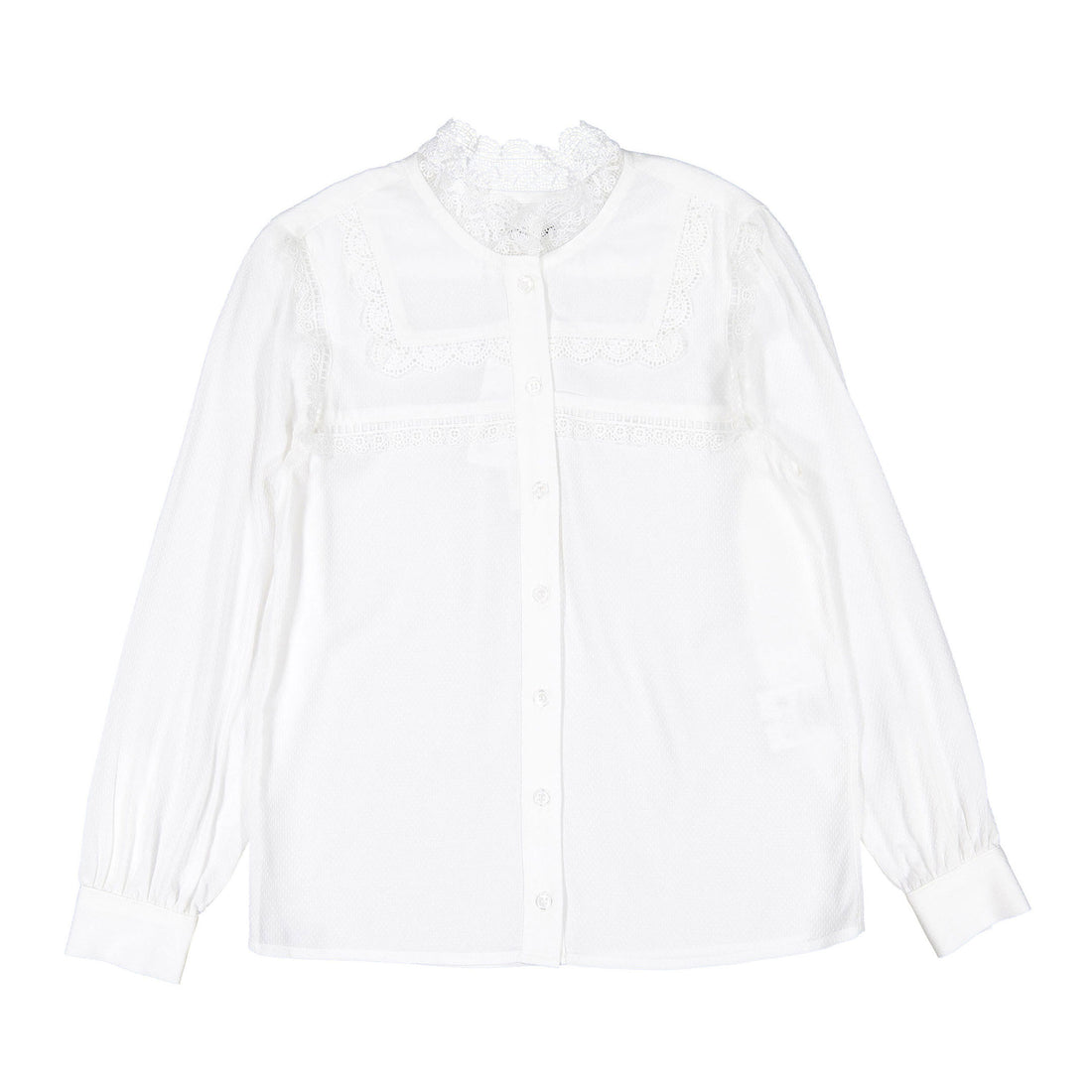 Designers Remix Cream Hawaii Lace Shirt