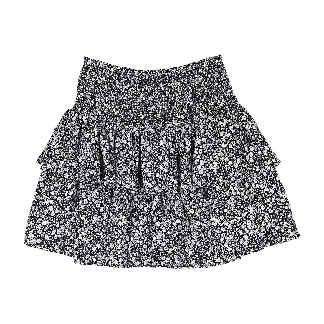 Designers Remix Mini print Hawaii Layer Smock Skirt