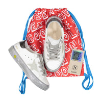 Golden Goose White/Ice/Charcoal Grey May Leather Sneakers