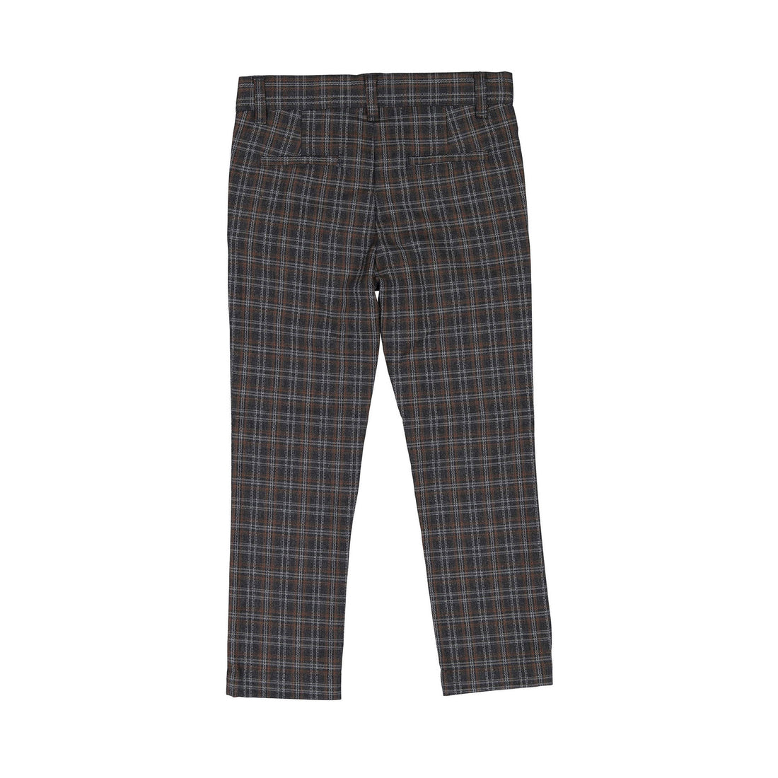 Noma Charcoal Plaid Slim Pants