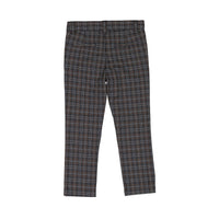 Noma Charcoal Plaid Slim Pants