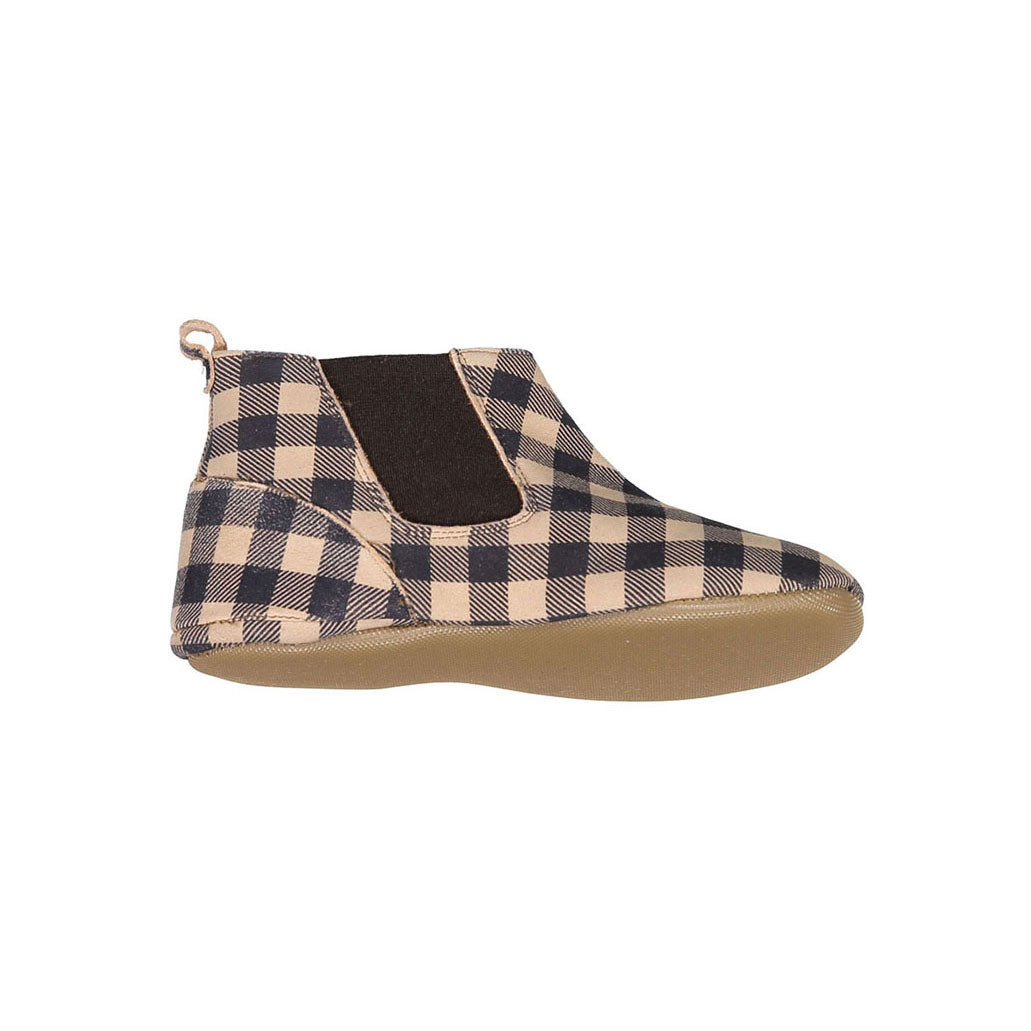 Pepe Plaid Elastic Bootie