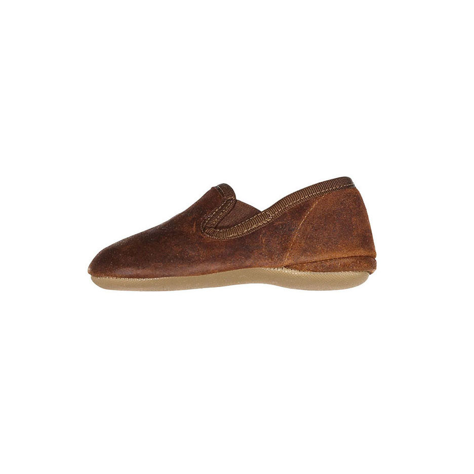 Pepe Cognac Suede Classic Slip-ons