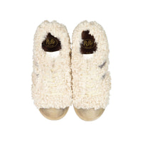 Pepe Beige Sheepskin Sneakers