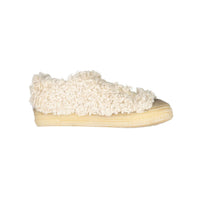 Pepe Beige Sheepskin Sneakers