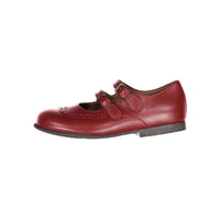 Pepe Red Double Buckle Mary Janes