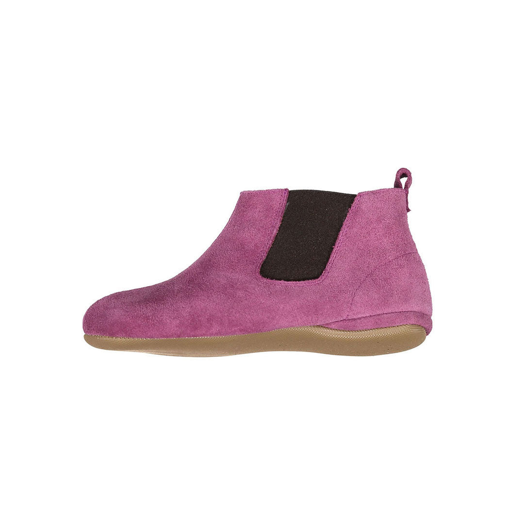 Pepe Fuschia Suede Elastic Bootie