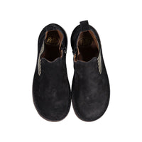 Pepe Off Black Suede Chelsea Bootie