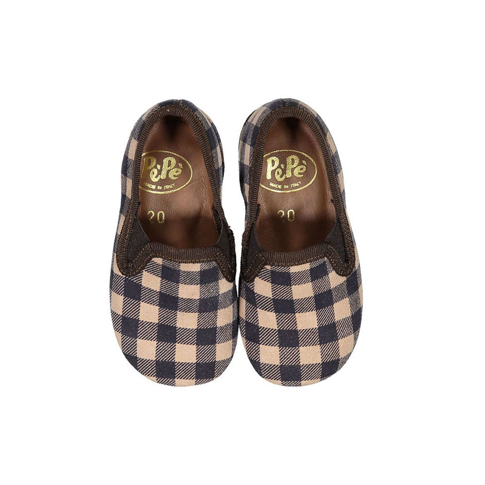 Pepe Plaid Classic Slip-ons
