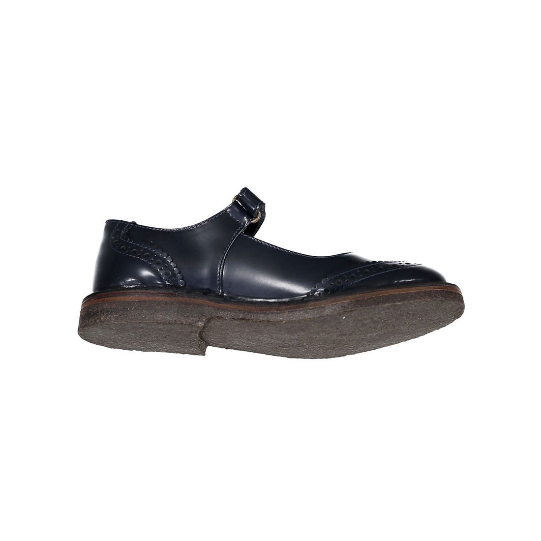 Pepe Indigo Patent Wingtip Mary Janes