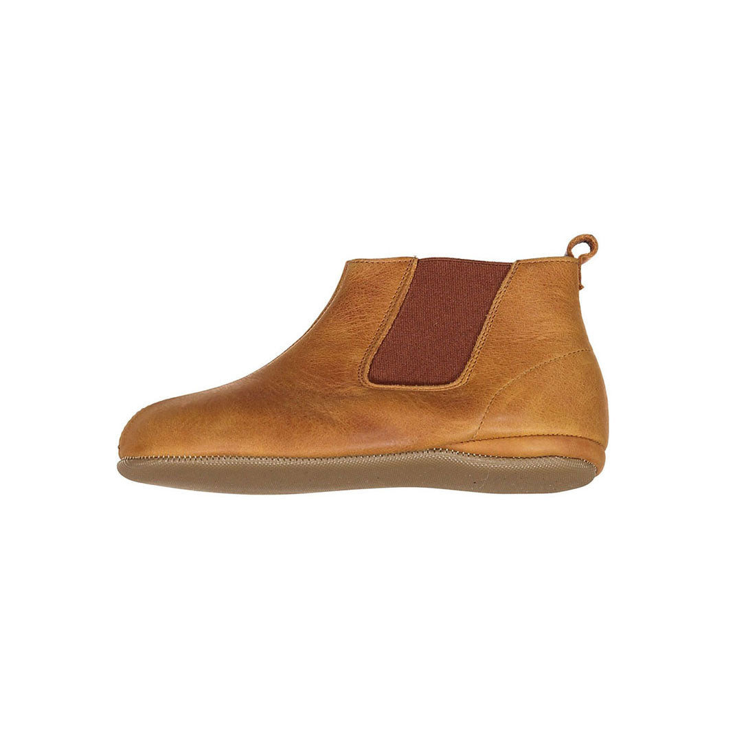Pepe Camel Leather Booties