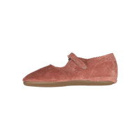 Pepe Deep Sorbet Suede Cutout Mary Janes