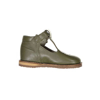 Zimmerman Shoes Greta T-Strap -Evergreen