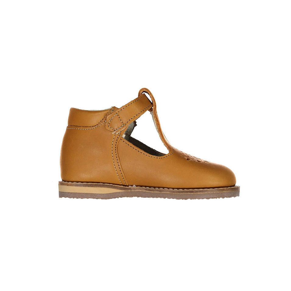 Zimmerman Shoes Greta T-Strap - Warm Brown