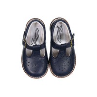 Zimmerman Shoes Flora T-Strap - Navy