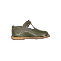 Zimmerman Shoes Flora T-Strap - Evergreen