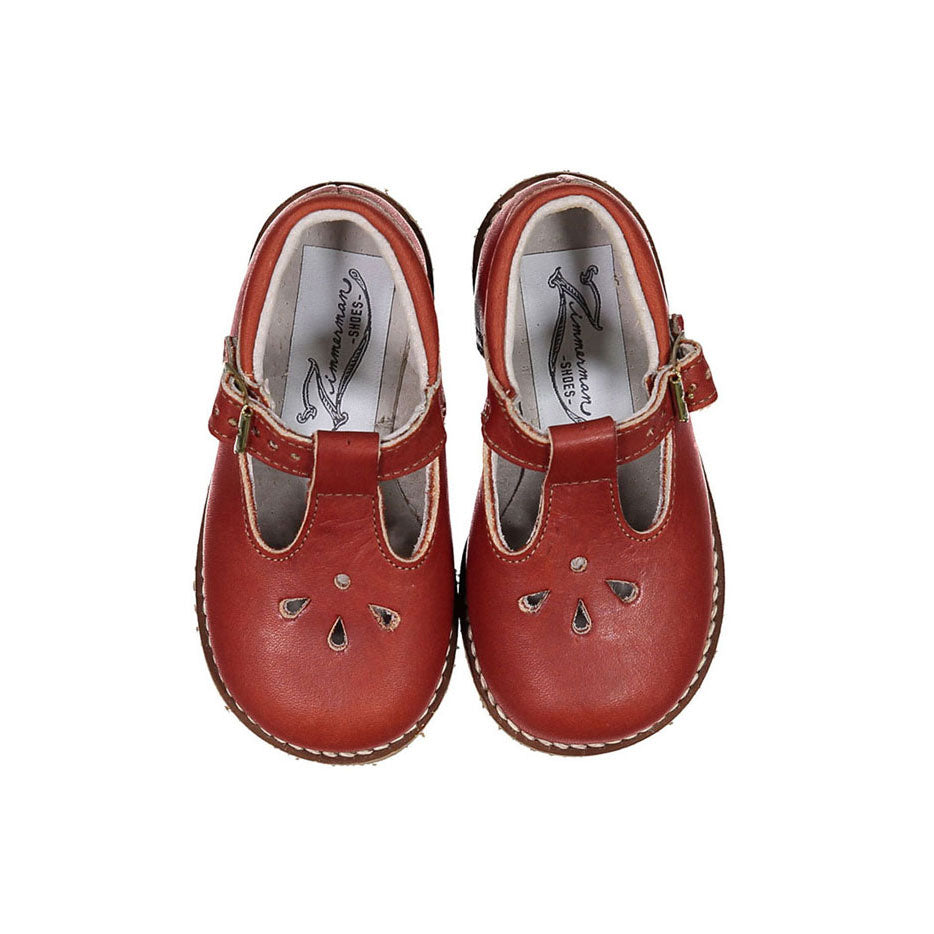 Zimmerman Shoes Flora T-Strap - Canyon