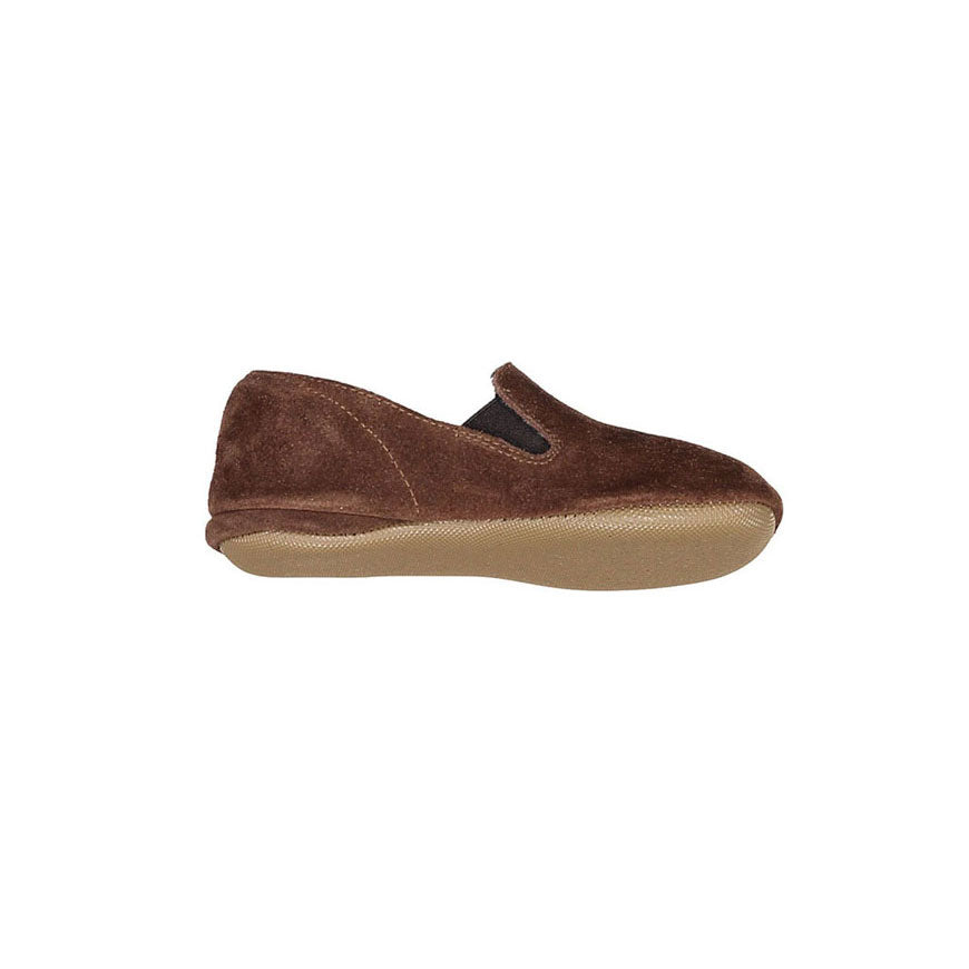 Pepe Espresso Suede Classic Slip-ons
