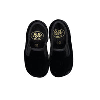 Pepe Black Velvet Classic Slip-ons