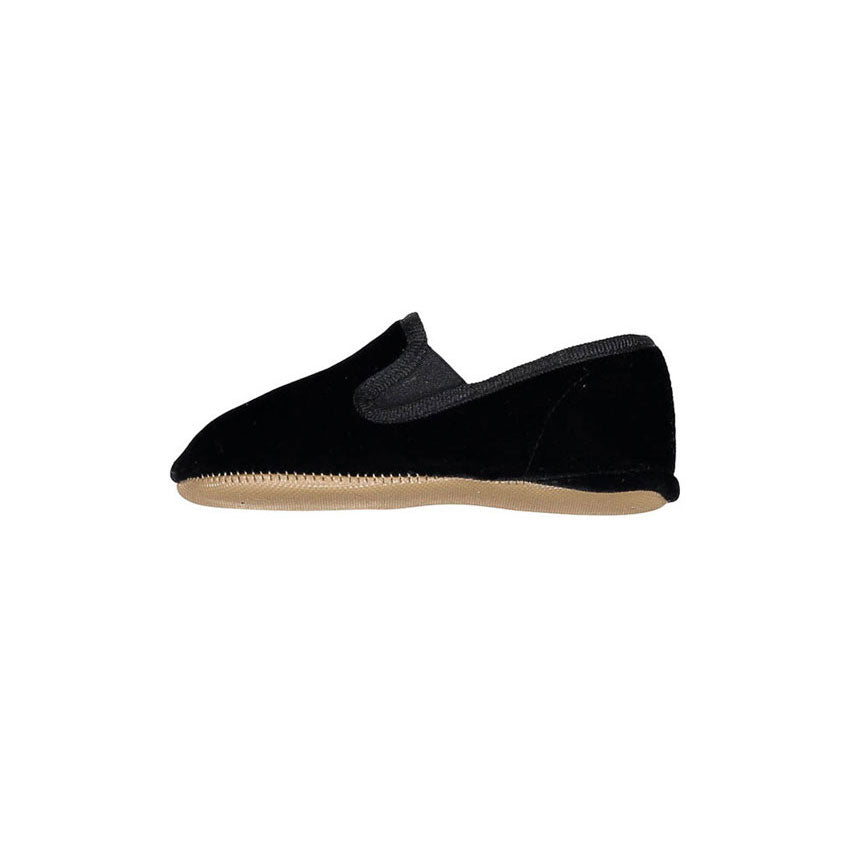 Pepe Black Velvet Classic Slip-ons