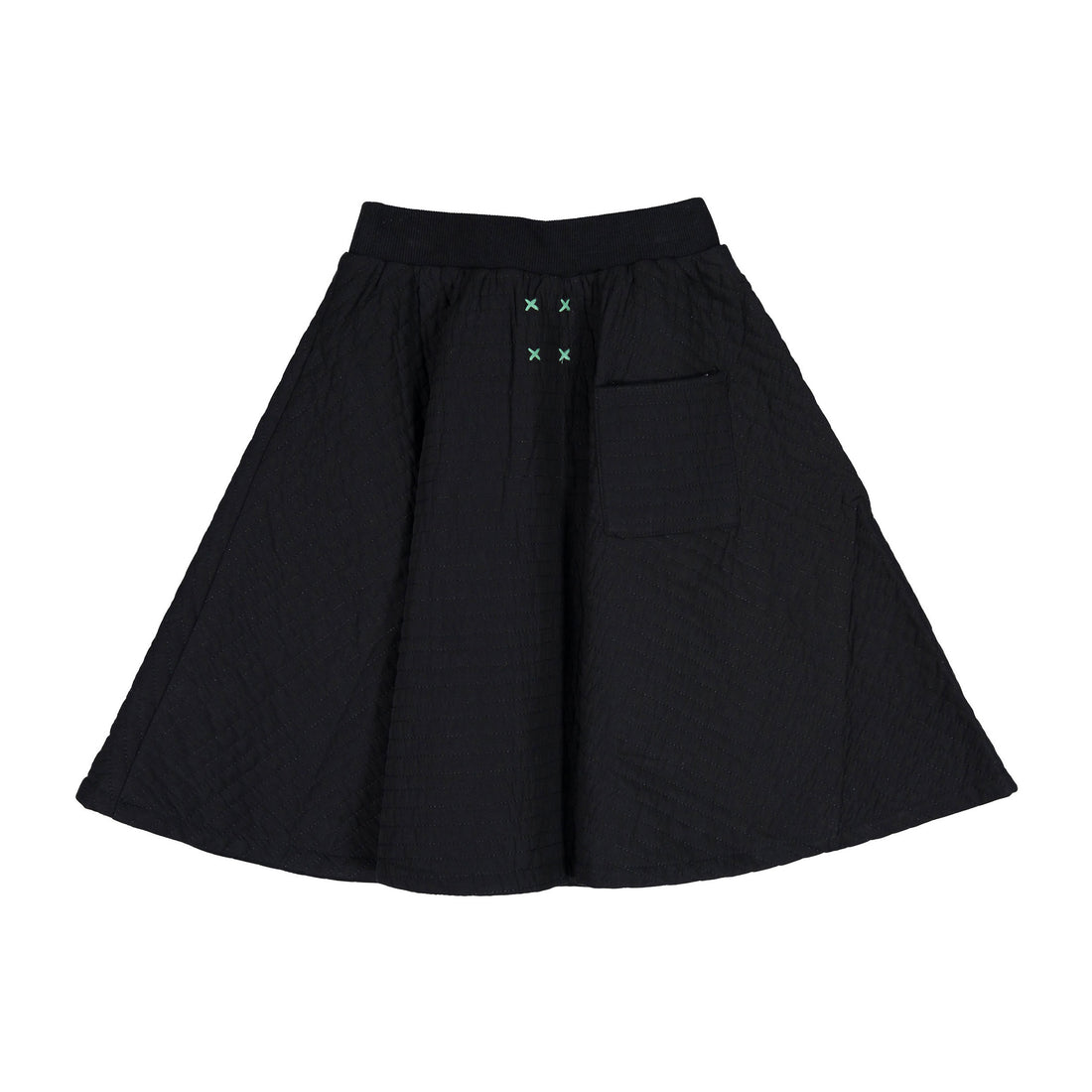 Hey Kid Black Puffer Skirt