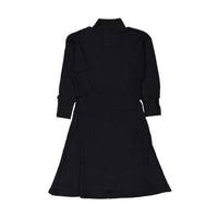 Hey Kid Black Waffle Knit Dress