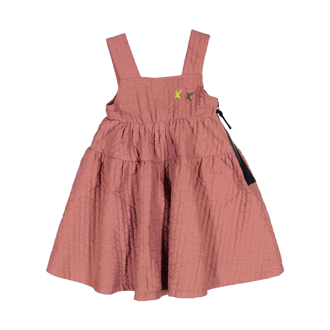 Hey Kid Pink Puffer Dress