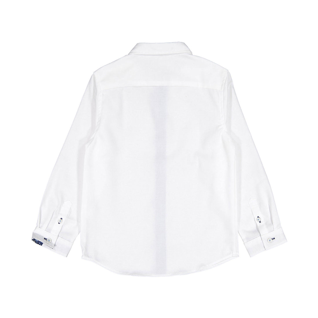 Boys and Arrows Long Sleeve White Flower Collar