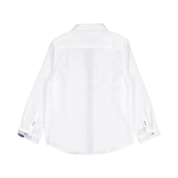Boys and Arrows Long Sleeve White Flower Collar