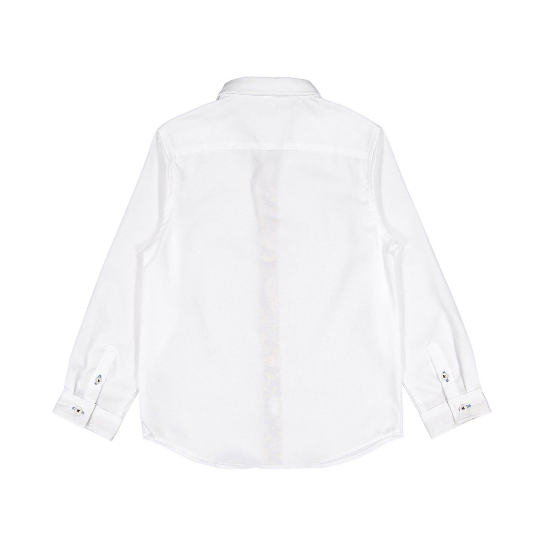 Boys and Arrows White Shirt Long Sleeves With Yellow Floral Collar