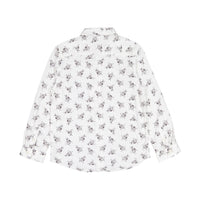Boys and Arrows White Shirt Long Sleeves With Flowers