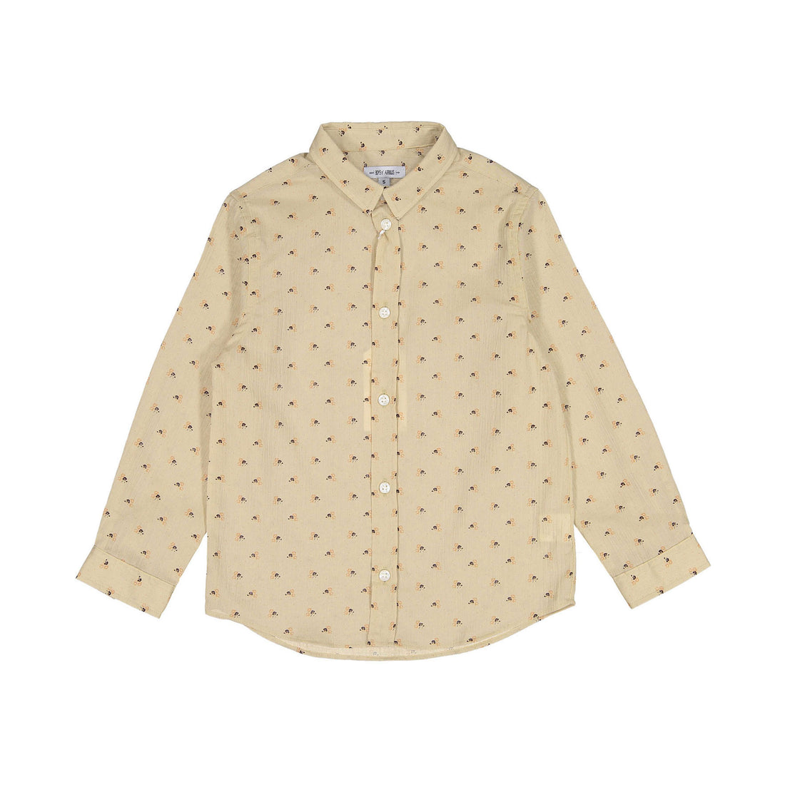 Boys and Arrows Beige Long Sleeve Shirt