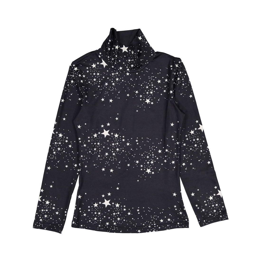 Ava and Lu Black Stars Turtleneck